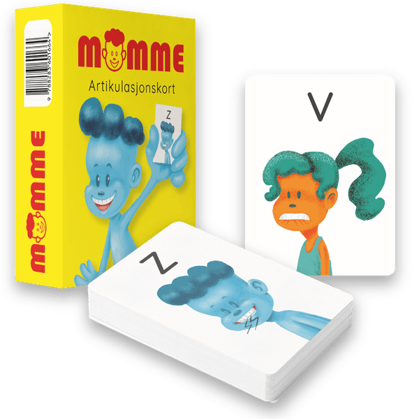 Momme artikulasjonskort